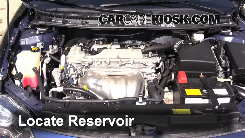 2012 Scion tC 2.5L 4 Cyl. Windshield Washer Fluid Add Fluid
